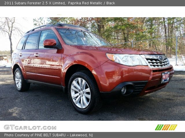 2011 Subaru Forester 2.5 X Limited in Paprika Red Metallic