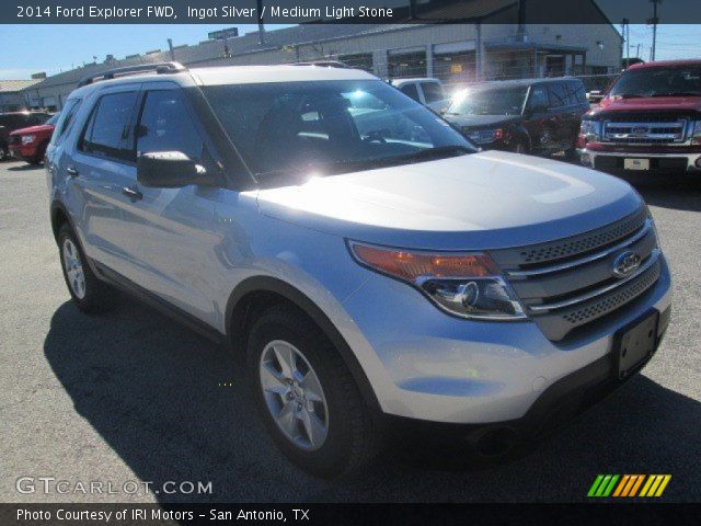 2014 Ford Explorer FWD in Ingot Silver
