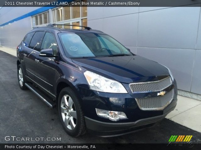 2011 Chevrolet Traverse LTZ AWD in Dark Blue Metallic