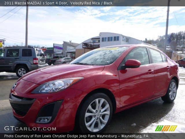 2011 Mazda MAZDA3 s Sport 4 Door in Velocity Red Mica