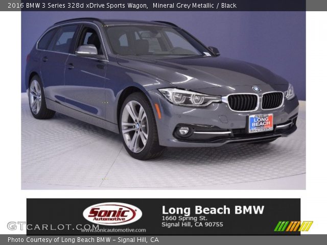 2016 BMW 3 Series 328d xDrive Sports Wagon in Mineral Grey Metallic