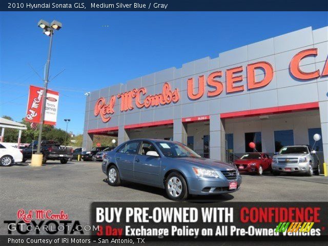 2010 Hyundai Sonata GLS in Medium Silver Blue