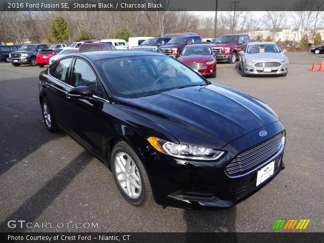 2016 Ford Fusion SE in Shadow Black