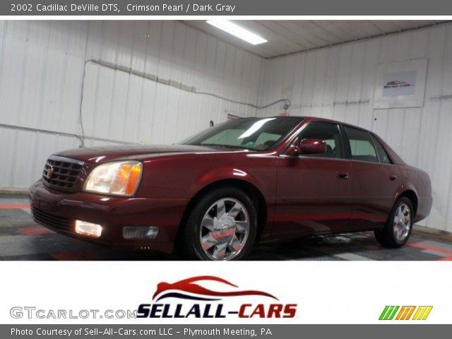 2002 Cadillac DeVille DTS in Crimson Pearl