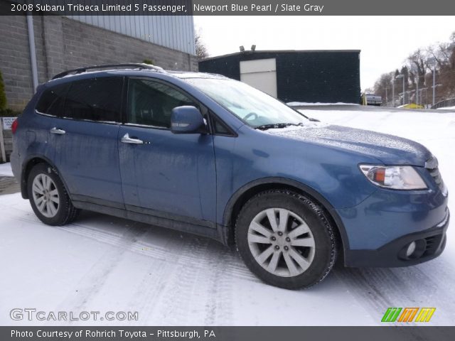 2008 Subaru Tribeca Limited 5 Passenger in Newport Blue Pearl