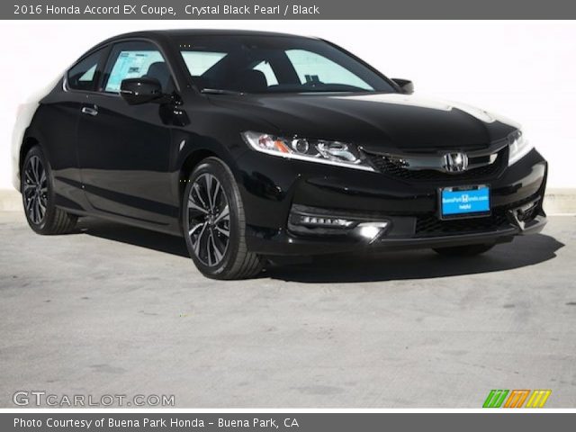 2016 Honda Accord EX Coupe in Crystal Black Pearl