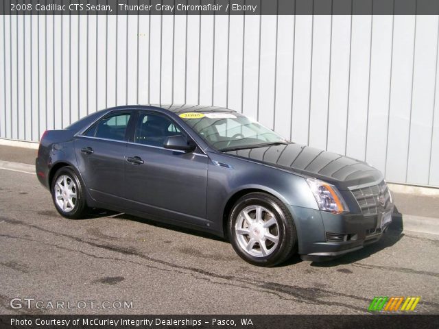 2008 Cadillac CTS Sedan in Thunder Gray Chromaflair