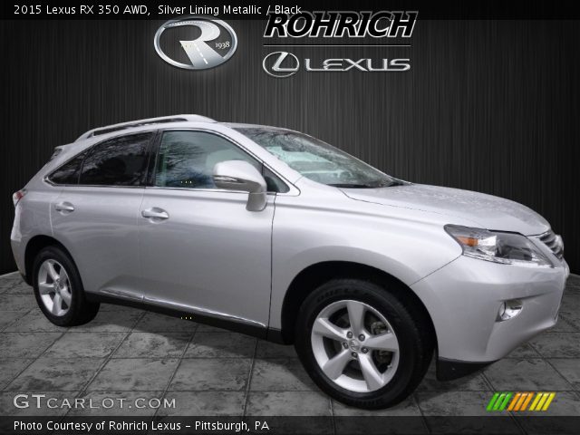 2015 Lexus RX 350 AWD in Silver Lining Metallic