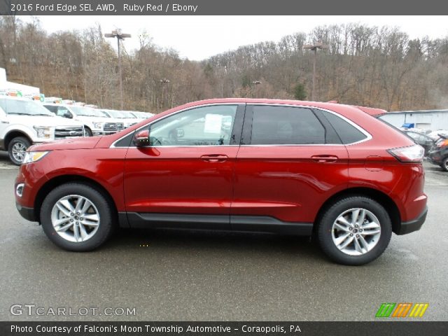 2016 Ford Edge SEL AWD in Ruby Red
