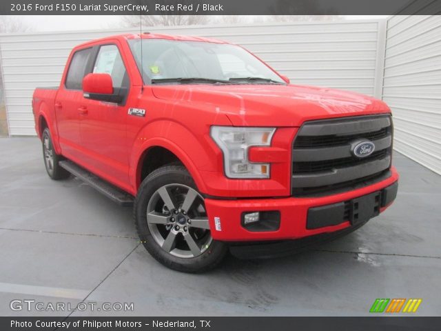 2016 Ford F150 Lariat SuperCrew in Race Red