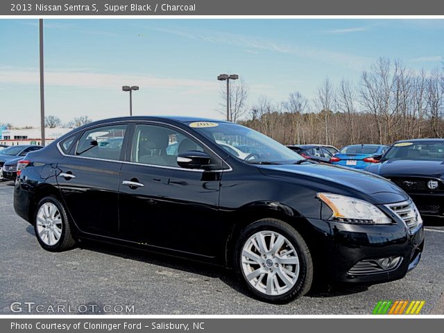 2013 Nissan Sentra S in Super Black