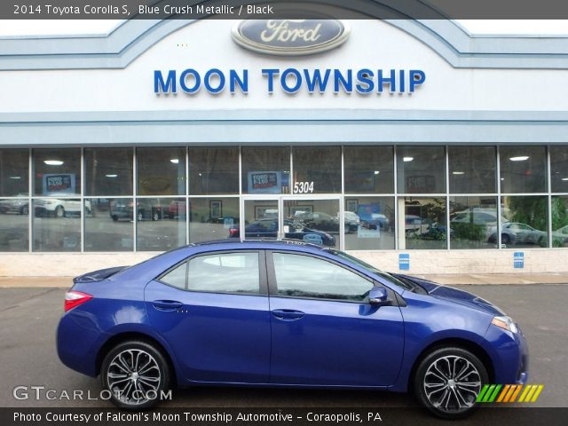 2014 Toyota Corolla S in Blue Crush Metallic