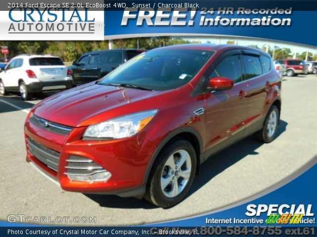 2014 Ford Escape SE 2.0L EcoBoost 4WD in Sunset