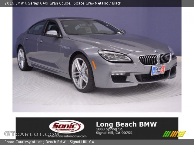 2016 BMW 6 Series 640i Gran Coupe in Space Grey Metallic