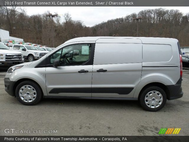2016 Ford Transit Connect XL Cargo Van Extended in Silver