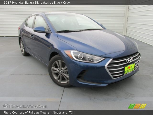 2017 Hyundai Elantra SE in Lakeside Blue