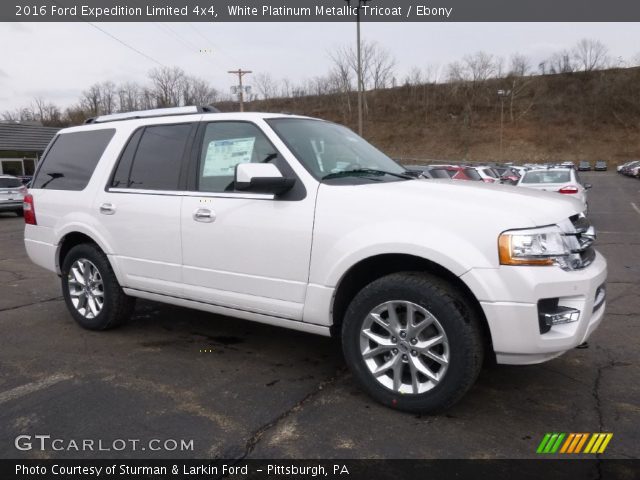 2016 Ford Expedition Limited 4x4 in White Platinum Metallic Tricoat