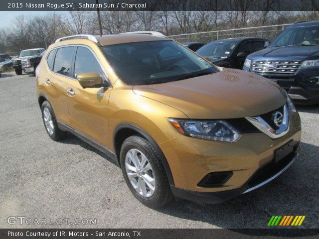 2015 Nissan Rogue SV in Saharan Sun