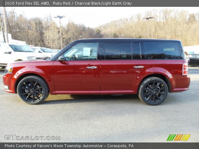 2016 Ford Flex SEL AWD in Ruby Red