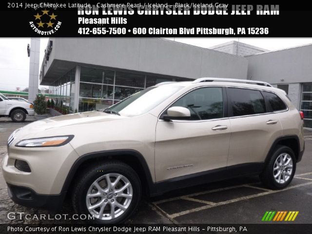 2014 Jeep Cherokee Latitude in Cashmere Pearl