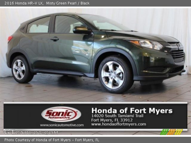 2016 Honda HR-V LX in Misty Green Pearl