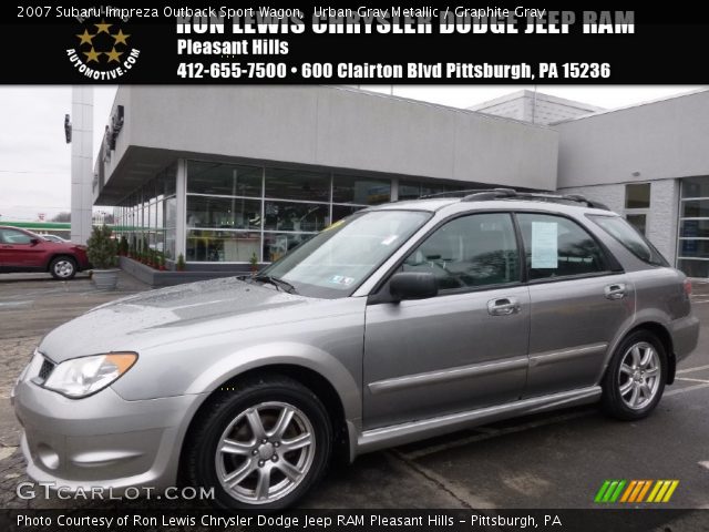 2007 Subaru Impreza Outback Sport Wagon in Urban Gray Metallic