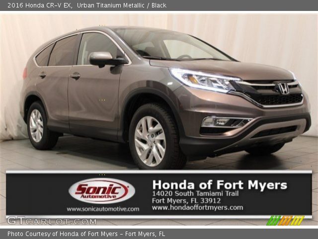 2016 Honda CR-V EX in Urban Titanium Metallic