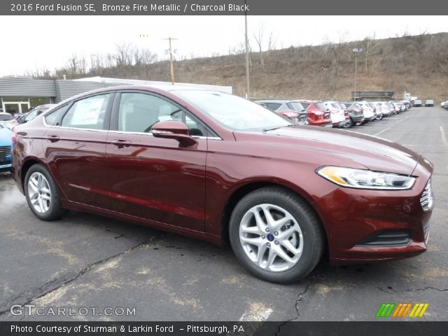 2016 Ford Fusion SE in Bronze Fire Metallic