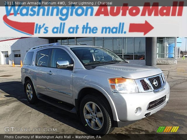 2011 Nissan Armada Platinum 4WD in Silver Lightning