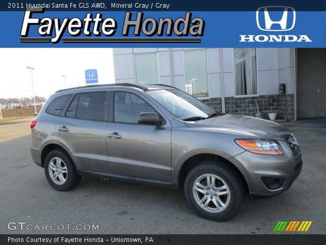 2011 Hyundai Santa Fe GLS AWD in Mineral Gray