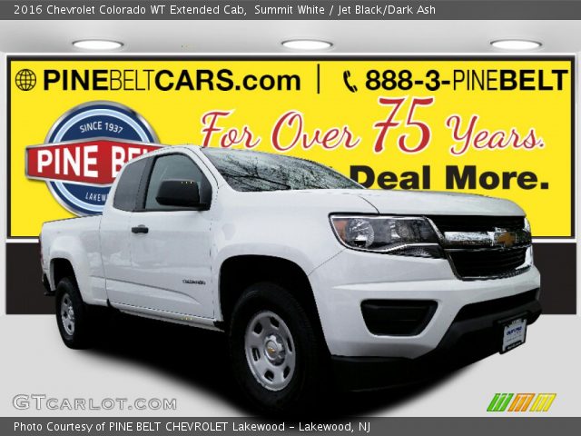 2016 Chevrolet Colorado WT Extended Cab in Summit White