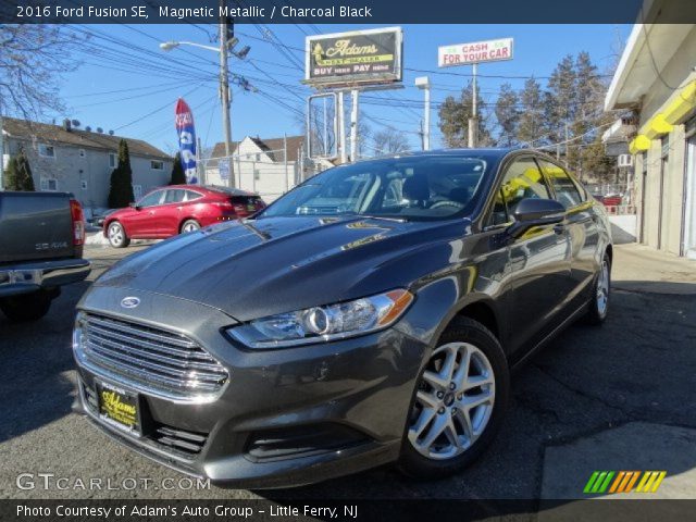 2016 Ford Fusion SE in Magnetic Metallic
