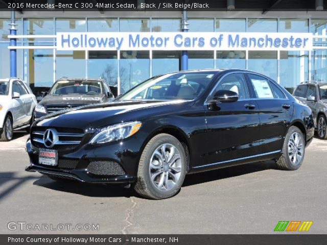 2016 Mercedes-Benz C 300 4Matic Sedan in Black