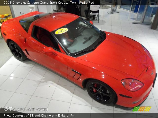 2013 Chevrolet Corvette Grand Sport Coupe in Torch Red