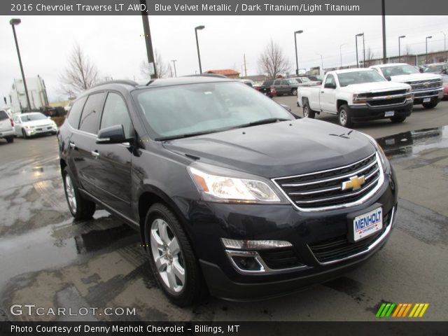 2016 Chevrolet Traverse LT AWD in Blue Velvet Metallic