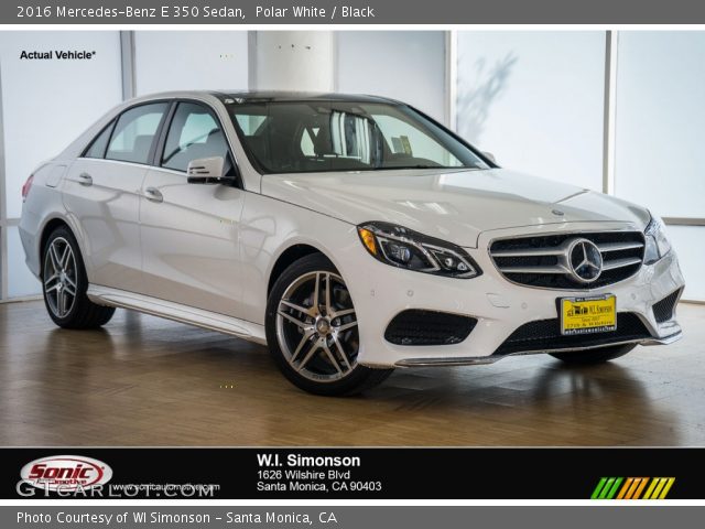 2016 Mercedes-Benz E 350 Sedan in Polar White