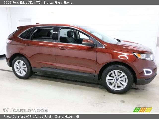 2016 Ford Edge SEL AWD in Bronze Fire