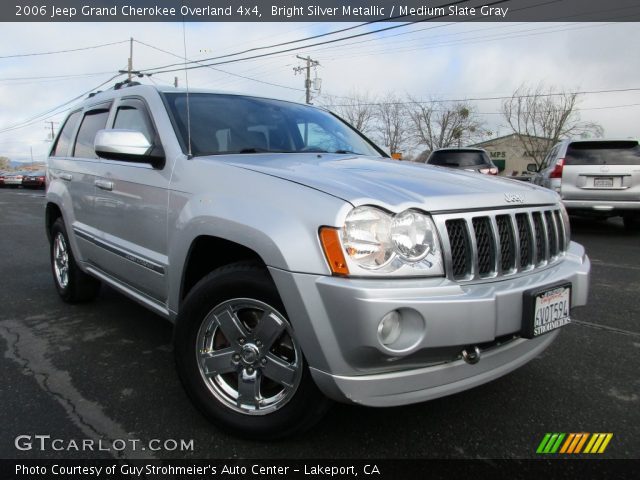 2006 Jeep Grand Cherokee Overland 4x4 in Bright Silver Metallic