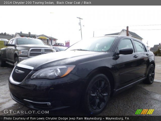 2014 Chrysler 200 Touring Sedan in Black Clear Coat