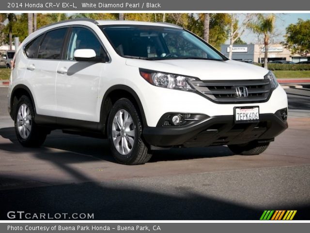 2014 Honda CR-V EX-L in White Diamond Pearl