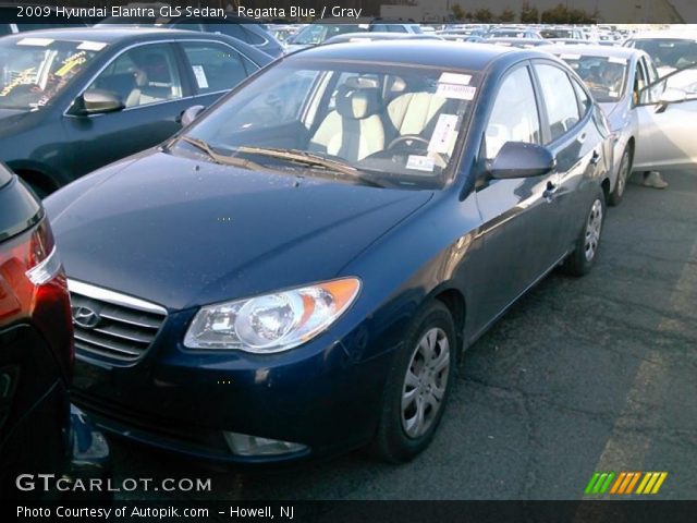 2009 Hyundai Elantra GLS Sedan in Regatta Blue