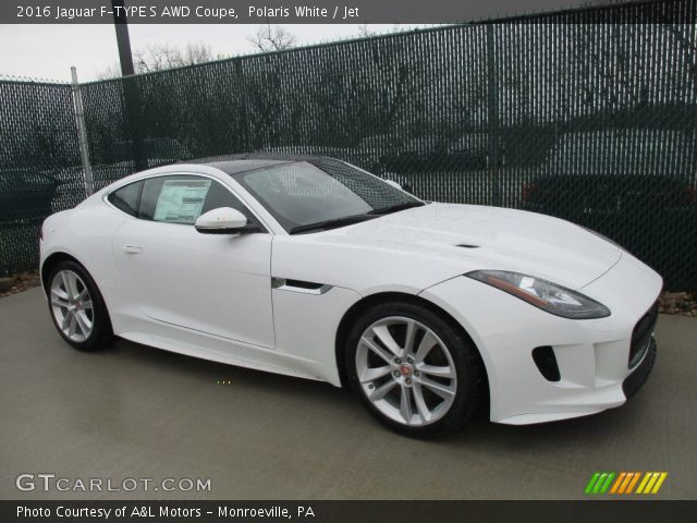 2016 Jaguar F-TYPE S AWD Coupe in Polaris White