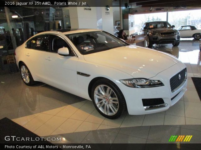 2016 Jaguar XF 35t AWD in Polaris White