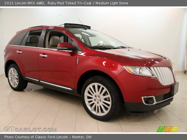 2013 Lincoln MKX AWD in Ruby Red Tinted Tri-Coat