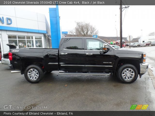 2016 Chevrolet Silverado 3500HD LTZ Crew Cab 4x4 in Black