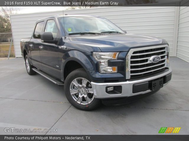 2016 Ford F150 XLT SuperCrew in Blue Jeans