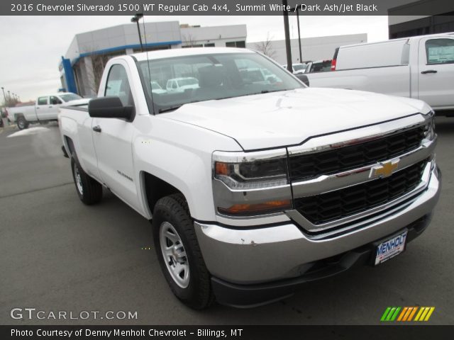 2016 Chevrolet Silverado 1500 WT Regular Cab 4x4 in Summit White