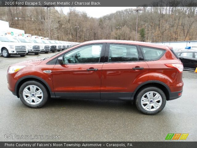 2016 Ford Escape S in Sunset Metallic