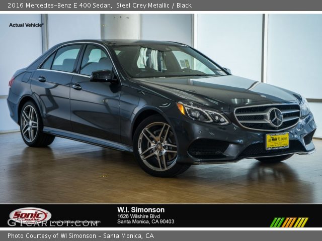 2016 Mercedes-Benz E 400 Sedan in Steel Grey Metallic