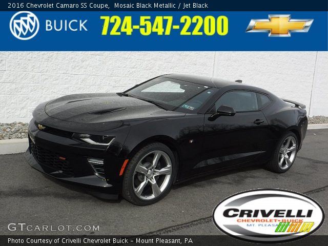 2016 Chevrolet Camaro SS Coupe in Mosaic Black Metallic
